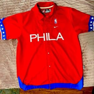 Philadelphia 76ers retro warm up